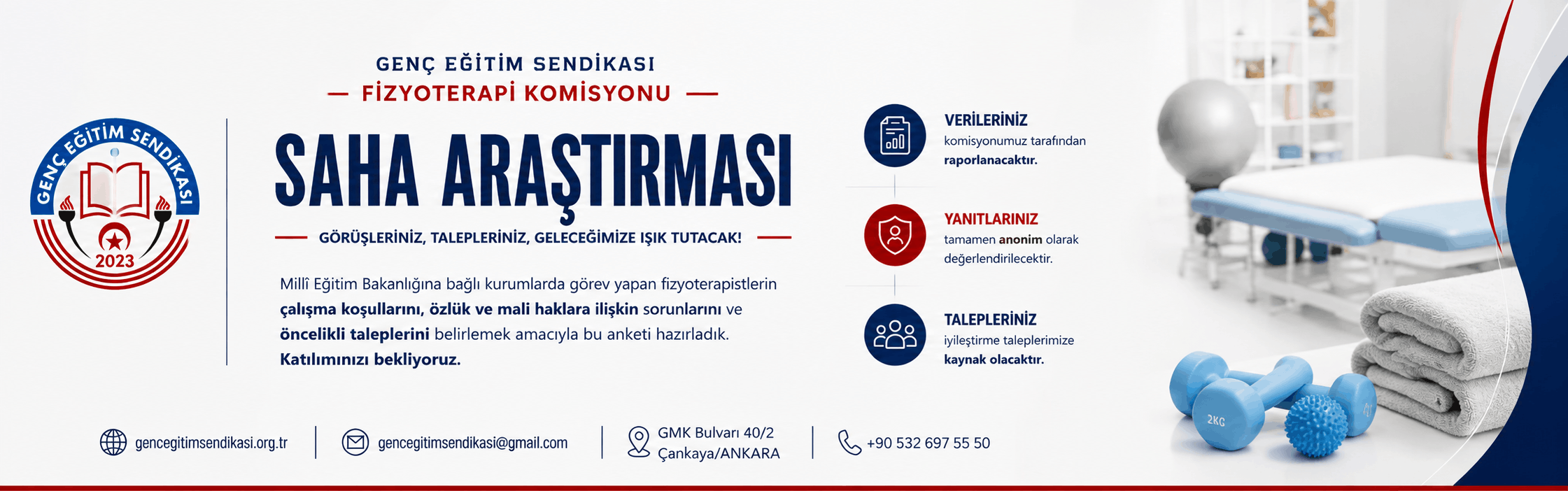 Fizyoterapist Saha Anketi